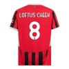 Virallinen Fanipaita AC Milan Loftus-Cheek 8 Kotipelipaita 2024-25 - Miesten